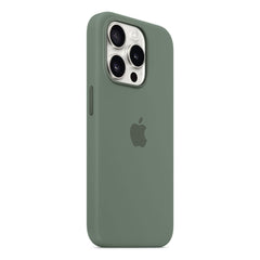 A Photo Of Apple iPhone 15 Pro Silicone Case with MagSafe - Black