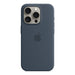 A Small Photo Of Apple iPhone 15 Pro Silicone Case with MagSafe - Black's Color Variant