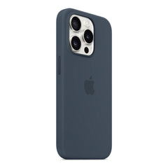 Apple iPhone 15 Pro Max Silicone Case with MagSafe - Storm Blue