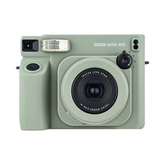 A Photo Of Fujifilm Instax Wide 400 Instant Film Camera – Green | Automatic Exposure & Adjustable Angle for Perfect Group Shots