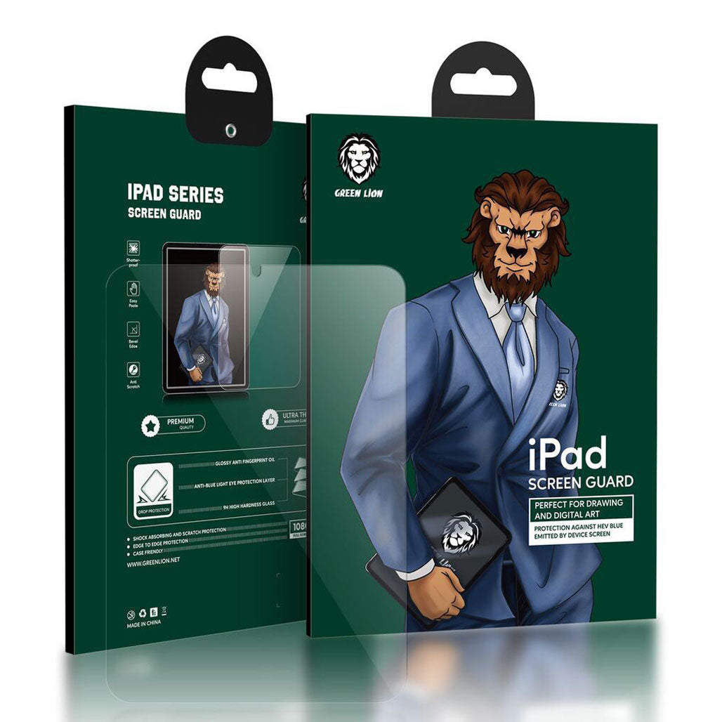 Green Lion Full HD Glass Screen Protector For iPad Pro 12.9, 31964468773116, Available at 961Souq