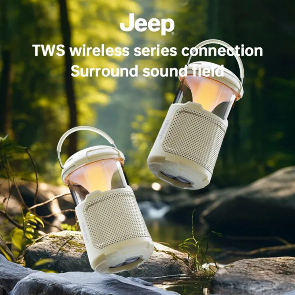 A Photo Of Jeep JP-SC001 Portable Bluetooth Speaker - Waterproof IPX5, 12H Playtime