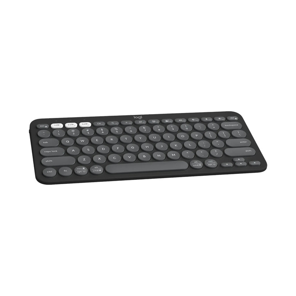 A Photo Of Logitech 920-011775 Pebble Keys 2 K380S - Wireless Keyboard with Customizable Shortcuts and Up to 36 Months Battery Life