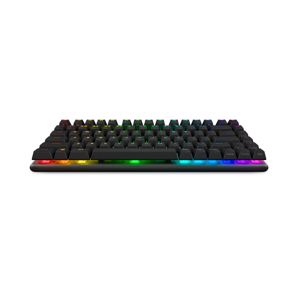 A Photo Of Dell Alienware Pro Wireless Gaming Keyboard - Dark Side of the Moon | Professional 75% Mechanical Keyboard with Tri-Mode Connectivity & Long Battery Life