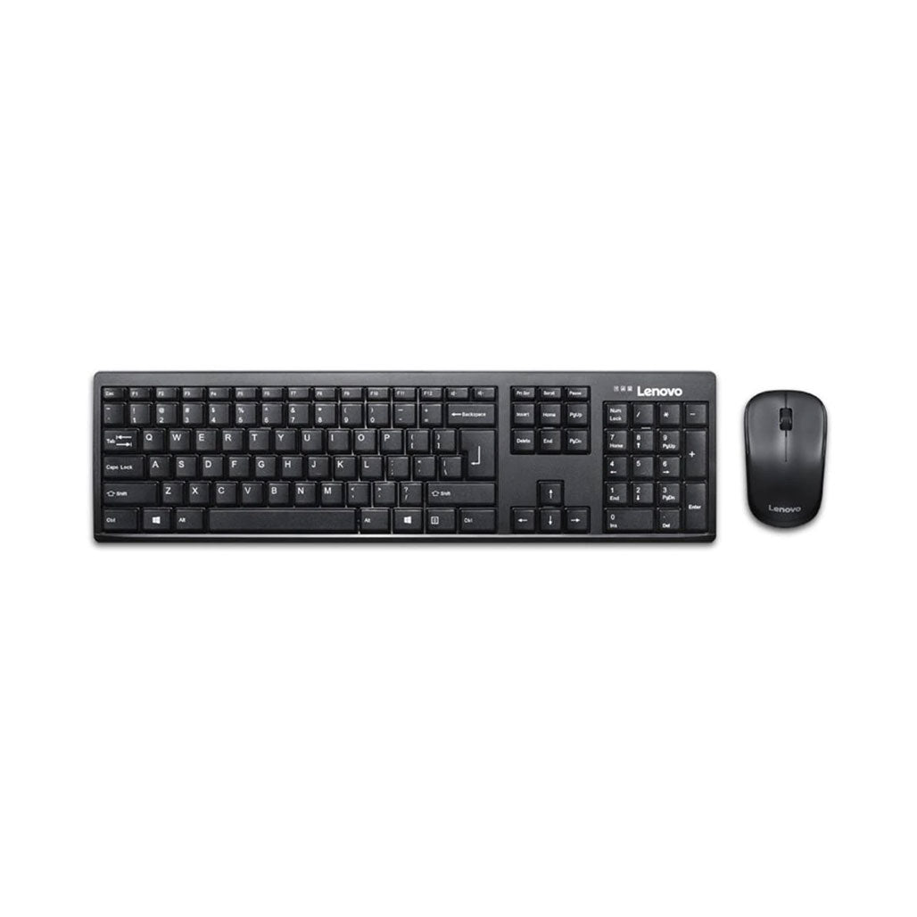 Lenovo 100 Keyboard and Mouse Wireless Combo - English and Arabic, 31870599168252, Available at 961Souq