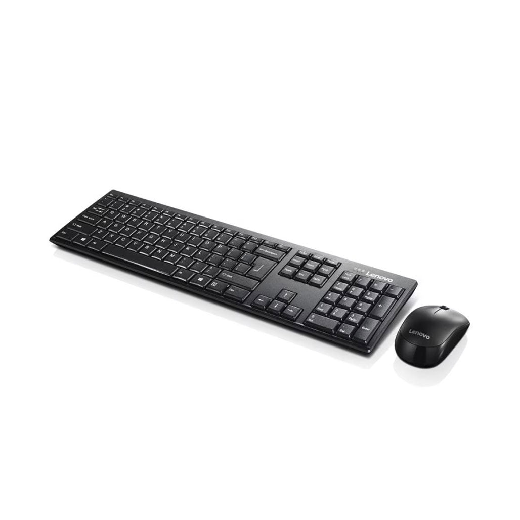 Lenovo 100 Keyboard and Mouse Wireless Combo - English and Arabic, 31870599201020, Available at 961Souq