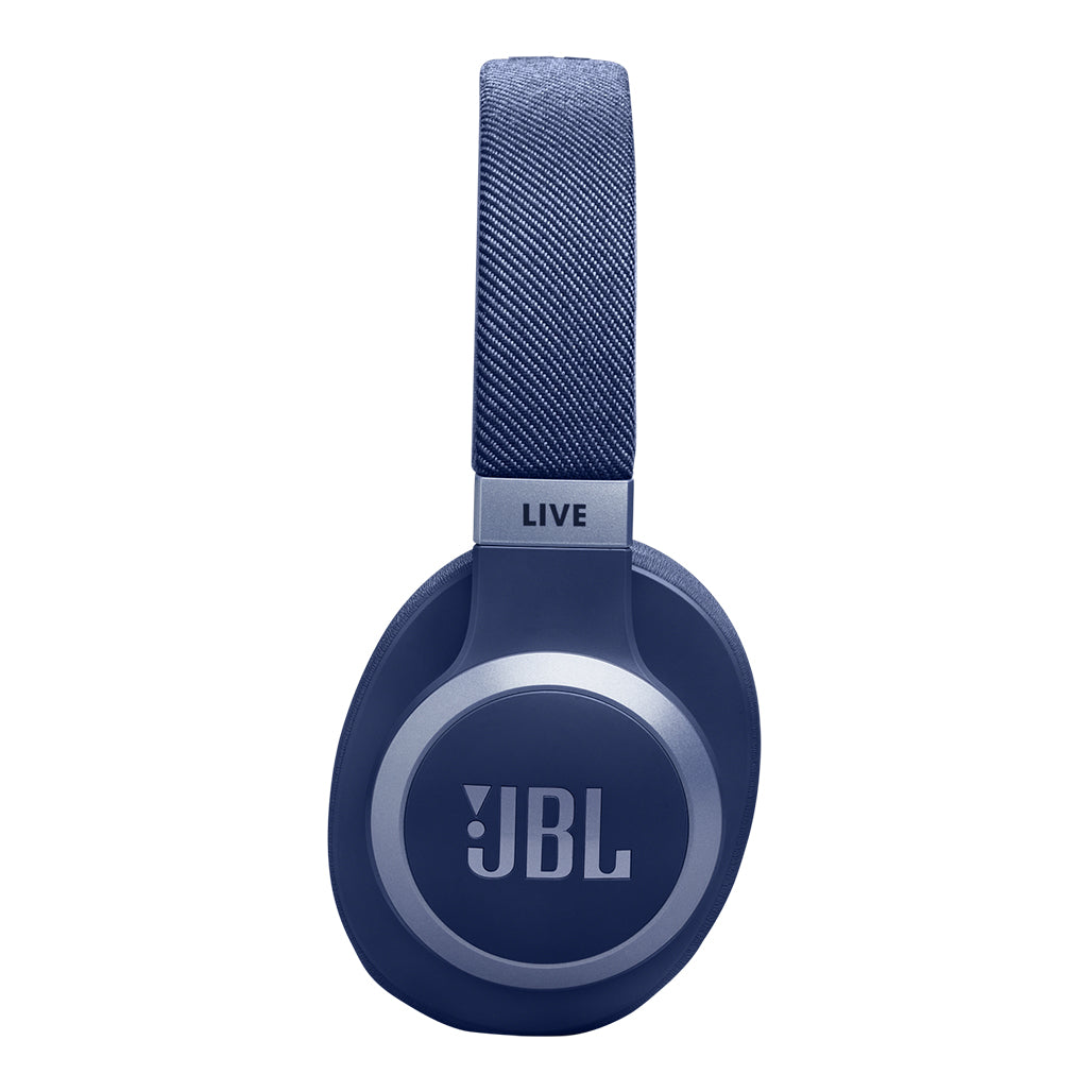 JBL Live 770NC Wireless Over-Ear Headphones With True Adaptive Noise Cancellation - Blue, 32980909031676, Available at 961Souq