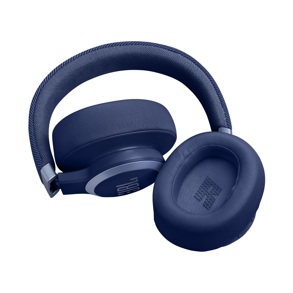 JBL Live 770NC Wireless Over-Ear Headphones With True Adaptive Noise Cancellation - Blue, 32980908998908, Available at 961Souq