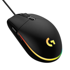 A Photo Of Logitech G203 LIGHTSYNC RGB Wired Gaming Mouse - Customizable Lighting and Gaming-Grade Sensor