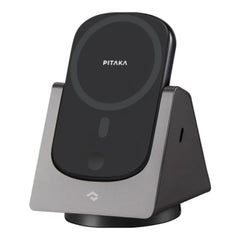 Pitaka MagEZ Slider 2 - 3 in 1 Wireless Charging Stand and Magnetic Power Bank