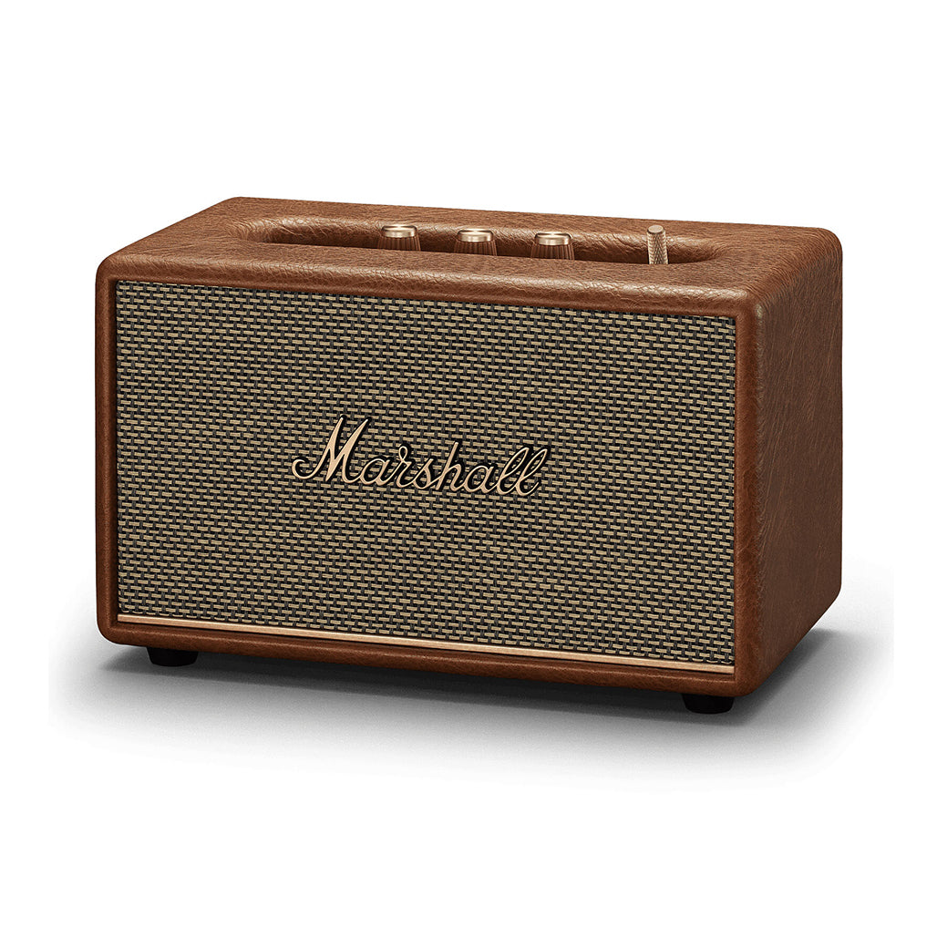 A Photo Of Marshall Acton III Bluetooth Speaker System - 60W RMS, Wide Soundstage, Bluetooth 5.2, Compact Bass-Reflex Design