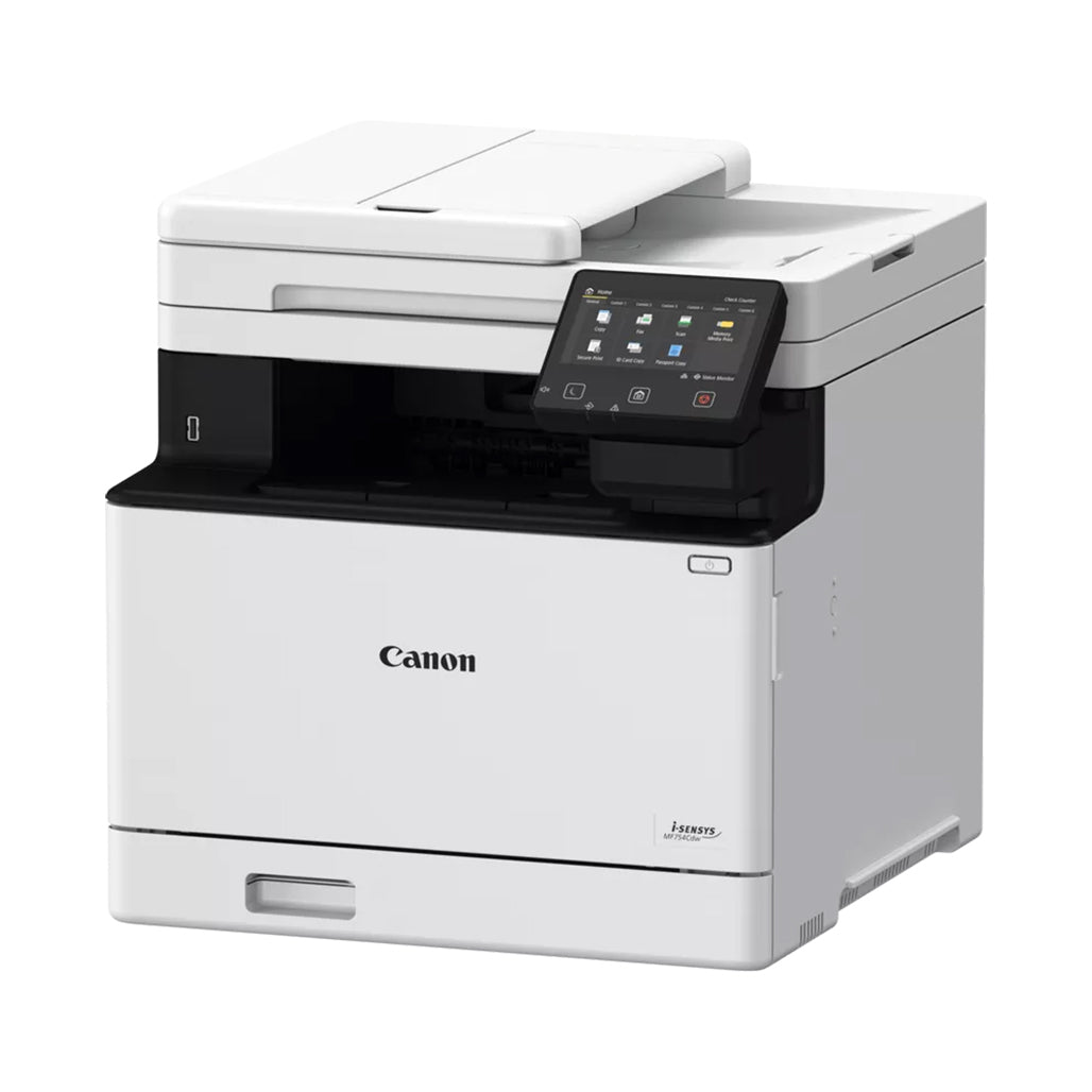 A Photo Of Canon i-SENSYS MF752CDW Multifunction Color Laser Printer – High-Speed Printing, Scanning, and Cloud Connectivity