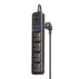 Moxom MX-ST16 7USB + 1PD 2500W Max Outlets 12in1 Power Strip