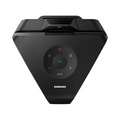 A Photo Of Samsung Sound Tower MX-T70 - 1500W High Power Audio System with Bass Booster, LED Party Lights, and Karaoke Features