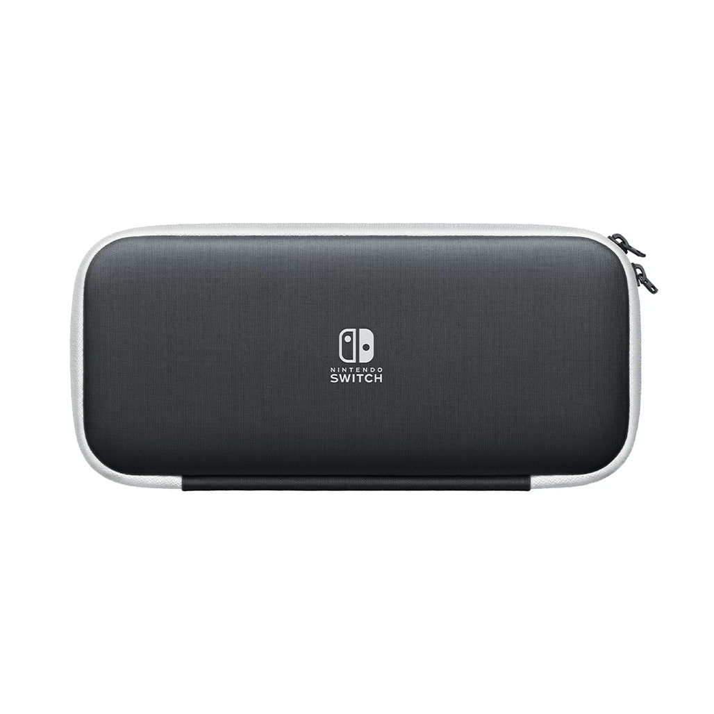 A Photo Of Nintendo Switch OLED Carrying Case – Premium Airform Bag in Black, Blue, and Red