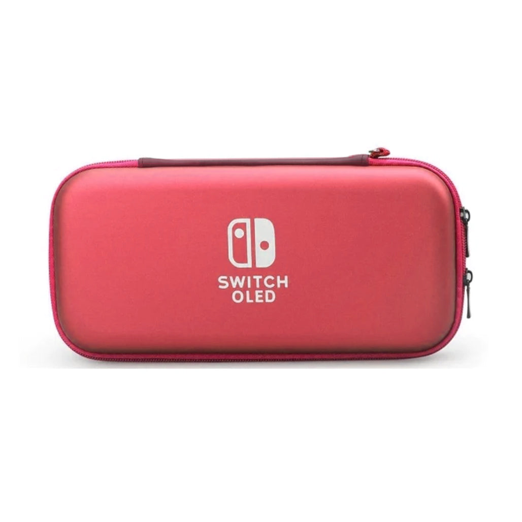 A Photo Of Nintendo Switch OLED Carrying Case – Premium Airform Bag in Black, Blue, and Red