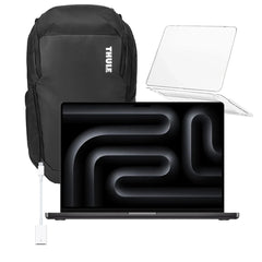 Apple MacBook Pro MRX53LL/A 14" M3 Max with Thule Chasm Backpack, Protective Hardshell and Apple USB-C To USB-A Adapter