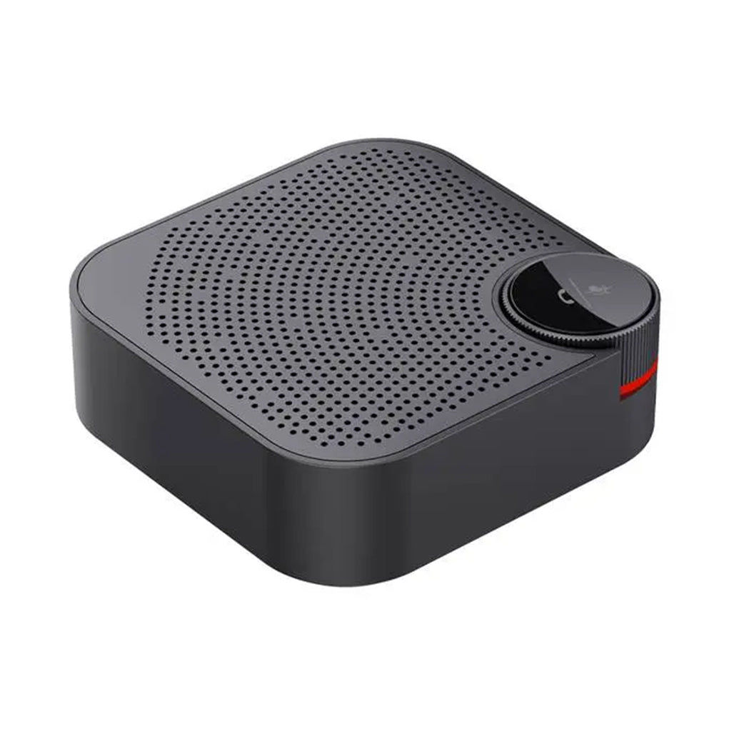 A Photo Of Porodo Bluetooth Conference Speaker - 3M Talking Distance - Black