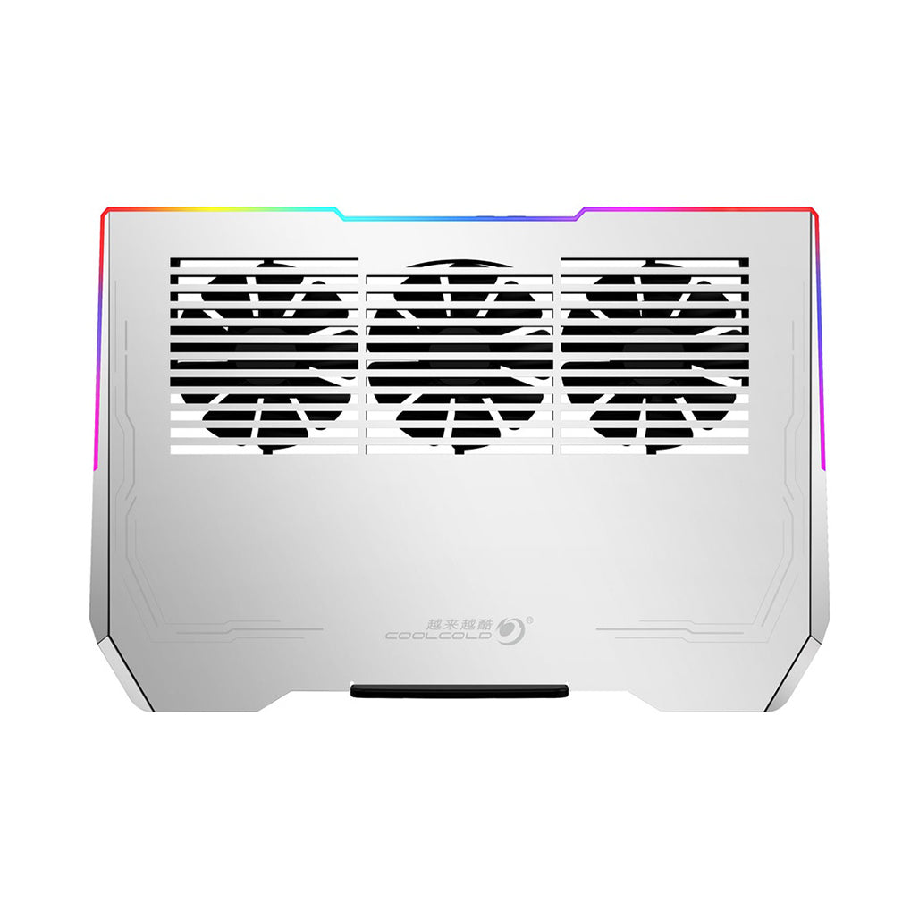Porodo Gaming Al RGB Laptop Cooling Fan, 32804359799036, Available at 961Souq