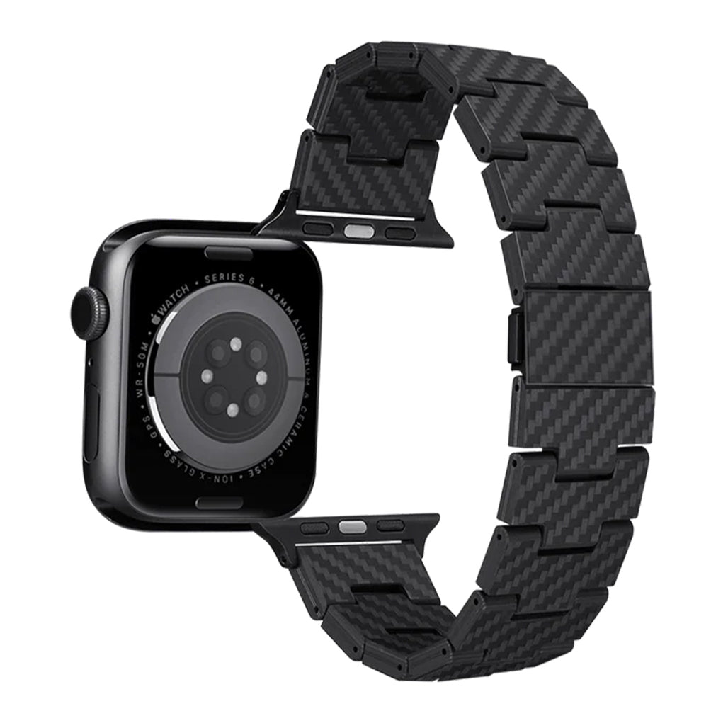 Pitaka Retro Aramid Carbon Fiber Watch Band For Apple Watch, 32865973698812, Available at 961Souq