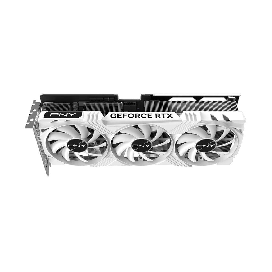 A Photo Of PNY GeForce RTX 4070 Ti 12GB LED Verto White Edition