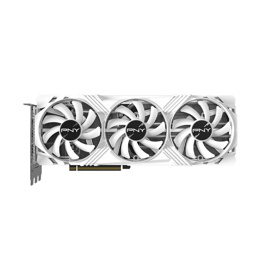 A Photo Of PNY GeForce RTX 4070 Ti 12GB LED Verto White Edition