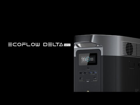 A Video Of EcoFlow DELTA Max 2000 Portable Power Station | Expandable Emergency Power Solution