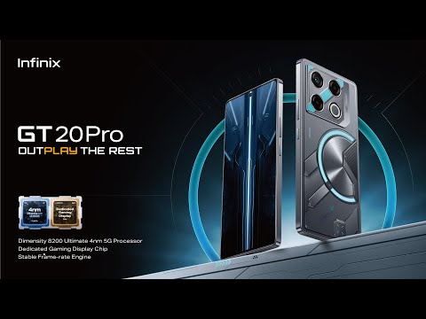 Infinix GT 20 Pro  - 12GB Ram - 256GB Storage - Mecha Blue