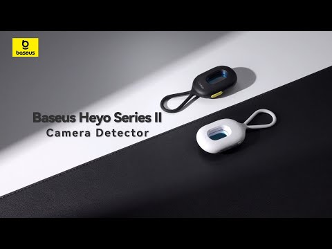 A Video Of Baseus Heyo Series II Infrared Camera Detector - Portable Hidden Camera Finder with Dual Detection Modes & LED Flashlight