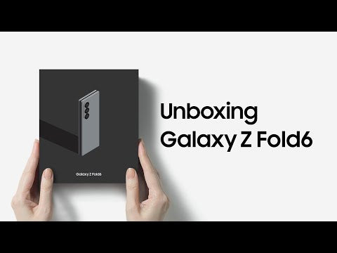 A Video Of Samsung Galaxy Z Fold 6 - 12GB Ram - 512GB Storage