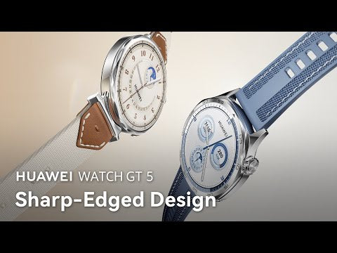 A Video Of Huawei Watch GT 5 – 46mm - Advanced Fitness Tracking, 14-Day Battery Life, and Durable Design