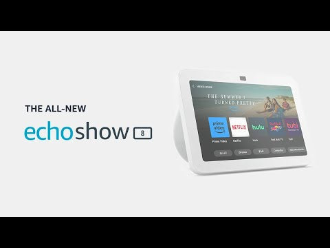 A Video Of Amazon Echo Show 8 (3rd Gen, 2023) Alexa-Enabled 8