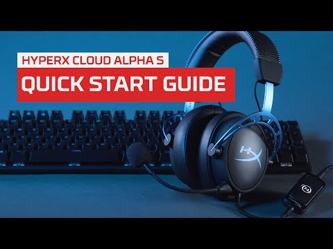 HyperX Cloud Alpha S Gaming Headset - Black | 4P5L2AA