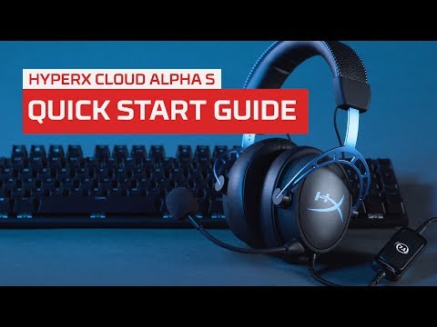 A Video Of HyperX Cloud Alpha S - Gaming Headset - Black | 4P5L2AA