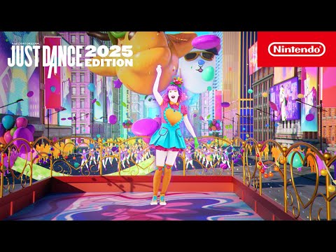 A Video Of Just Dance 2025 Edition for Nintendo Switch – Dance, Play, and Exercise with 40 New Songs & Exclusive Ariana Grande Tracks