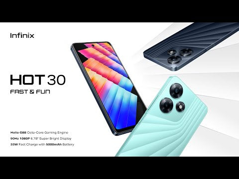 A Video Of Infinix Hot 30 8GB Ram 256GB Storage