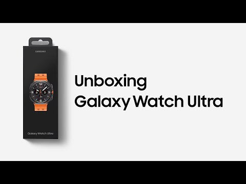 A Video Of Samsung Galaxy Watch Ultra - Longest Battery Life, Multi-Sport Tracking, Military Standard Durability