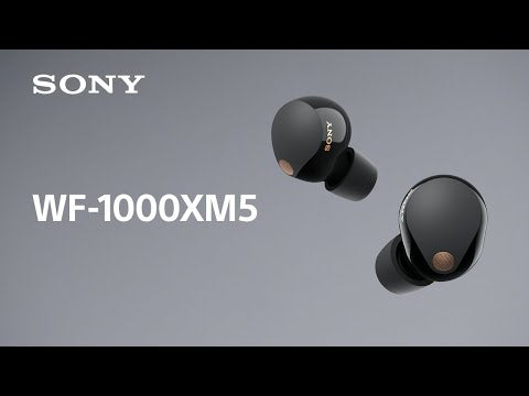 Sony WF-1000XM5 Wireless Noise Cancelling Earbuds - Black