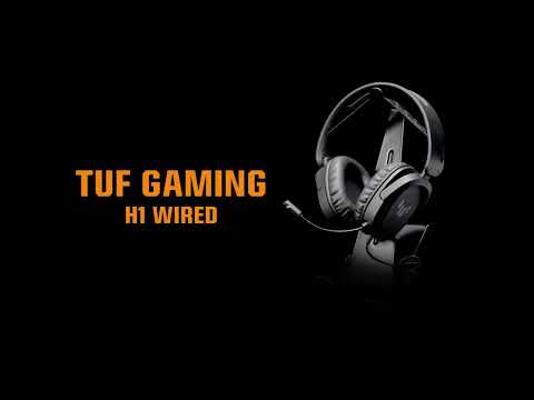 Asus TUF Gaming H1 Wireless headset features a 2.4 GHz connection, 7.1 surround sound with deep bass