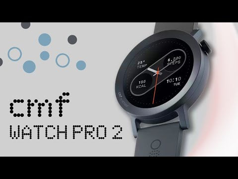 A Video Of CMF by Nothing Watch Pro 2 – 1.32'' AMOLED Display Smartwatch with Multi-System GPS and Advanced Health Monitoring