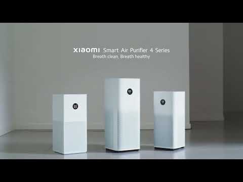 A Video Of Xiaomi Smart Air Purifier 4 | Advanced Air Filtration with 360° Intake and Smart Control