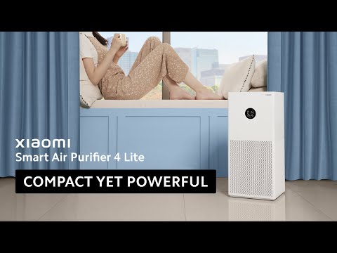 A Video Of Xiaomi Smart Air Purifier 4 Lite – Advanced Triple Filtration, Low Noise, and Smart Control for Cleaner, Healthier Air