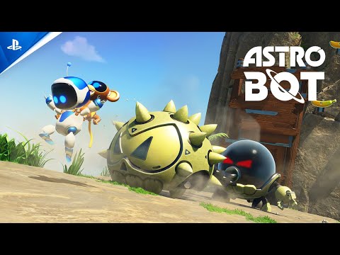 A Video Of Astro Bot for PS5 | Supersized Space Adventure with Iconic PlayStation Heroes