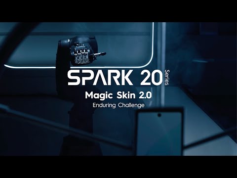 Tecno Spark 20 8GB Ram 256GB Storage - Magic Skin Blue