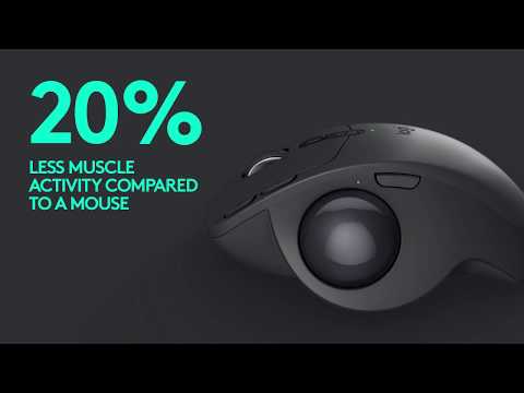 A Video Of Logitech MX Ergo - Advanced Wireless Trackball Mouse | 910-005179