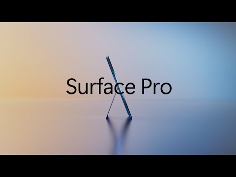 A Video Of Microsoft Surface Pro (11th Edition) Copilot+ PC - 13” OLED - Snapdragon X Elite - 16GB Ram - 1TB SSD - Qualcomm Adreno GPU