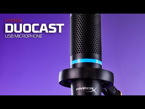 HyperX DuoCast - USB Microphone - RGB Lighting