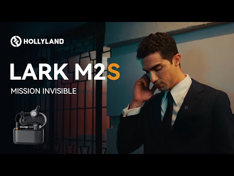 A Video Of Hollyland Lark M2S Combo - Ultra-Light Wireless Microphone with 30 Hours Battery Life, Superior Noise Cancellation & 300m Range