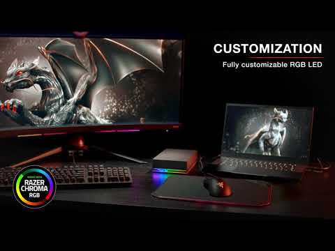 A Video Of Seagate FireCuda Gaming 1TB HDD - Customizable RGB LED, High-Capacity External Hard Drive STKL1000400