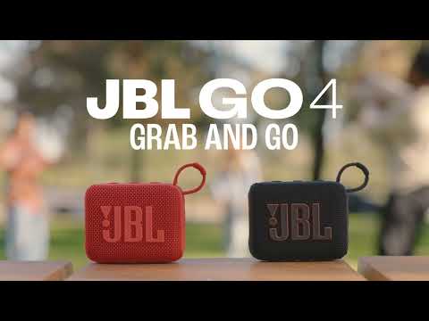 A Video Of JBL Go 4 - Ultra Portable BluetJBL Go 4 - Ultra-Portable Bluetooth Speaker | Powerful Sound, Waterproof, and Long-Lastingooth Speaker